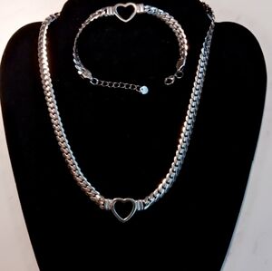 Stainless silver set